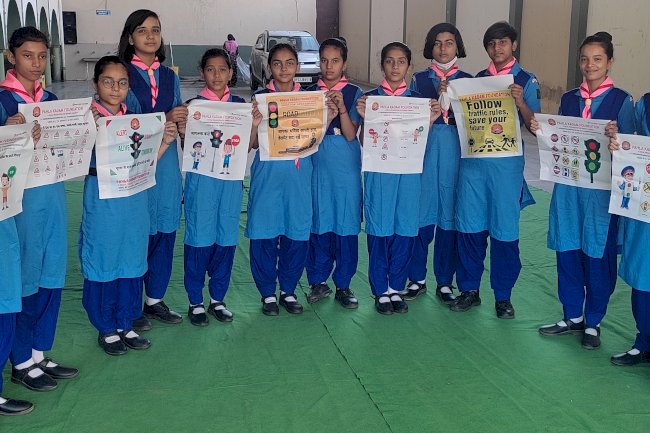 सुप्रीम स्कूल में गाइड विंग का खंड स्तरीय प्रथम सोपान प्रशिक्षण 