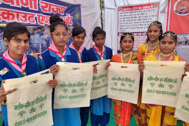 पहला कदम फाउंडेशन ने प्लास्टिक बैग फ्री दिवस मनाया