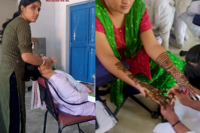 पहला कदम फाउंडेशन के स्वरोजगार ब्यूटीशियन प्रशिक्षण का शुभारम्भ 