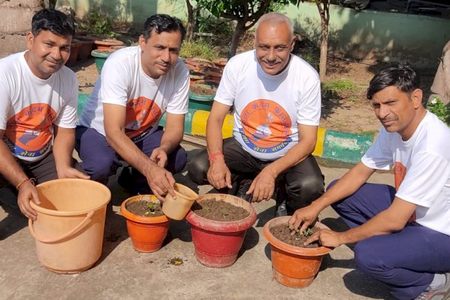 पहला कदम फाउंडेशन ने चलाया प्रदूषण मुक्त जागरूकता अभियान