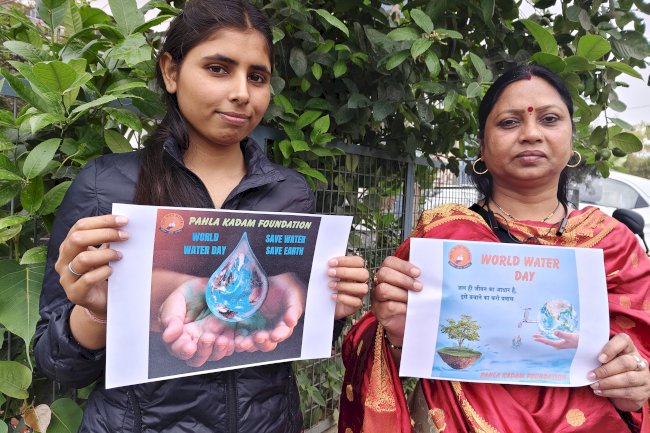 पहला कदम फाउंडेशन का जल बचाव अभियान