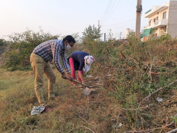 पहला कदम फाउंडेशन ने चलाया स्वच्छता अभियान