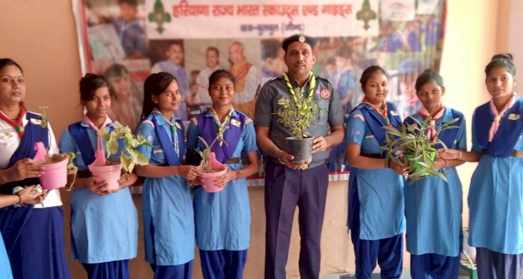 स्काउट स्थापना दिवस मनाया 