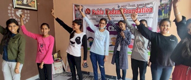 पहला कदम फाउंडेशन का नशामुक्ति अभियान ................