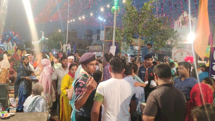 पहला कदम फाउंडेशन, पीटी उषा ओपन ग्रुप व सुभाष चन्द्र बोस ओपन ग्रुप ने छड़ियों का मेला में की सेवा 