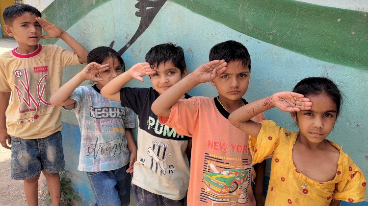 कब बुलबुल,गाइड विंग,पहला कदम फाउंडेशन ने किया शहीदों को नमन 