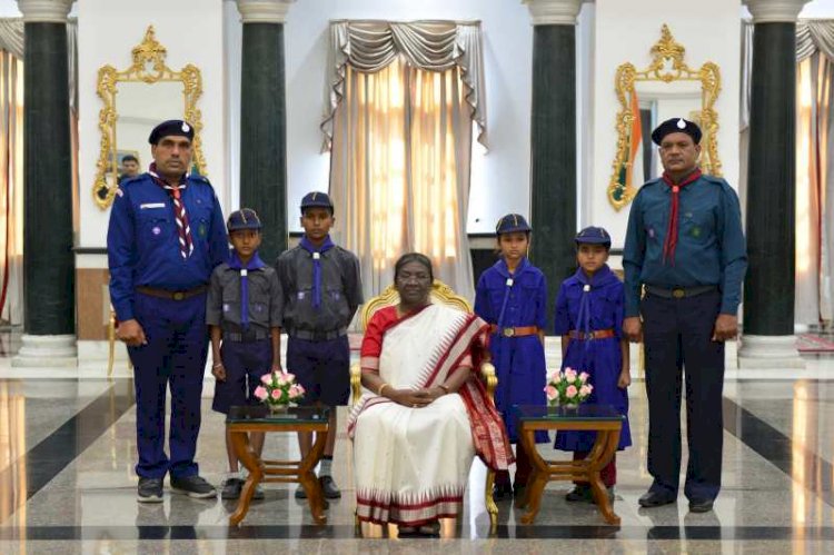 कब बुलबुल बच्चे मिले महामहीम राष्ट्रपति द्रौपदी मुर्मू से