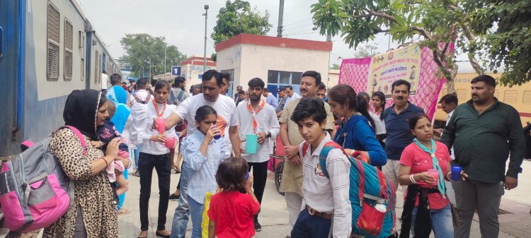 पहला कदम फाउंडेशन की तीन दिवसीय जल सेवा का समापन 