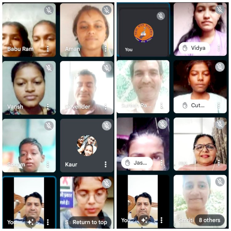 पहला कदम फाउंडेशन व हिंदी अध्यापकों के सहयोग से तीसरा राज्य स्तरीय ऑनलाइन बाल- कवि सम्मेलन आयोजित 