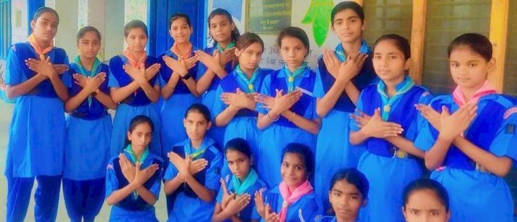 गाइड विंग ने मनाया अंतर्राष्ट्रीय शांति दिवस