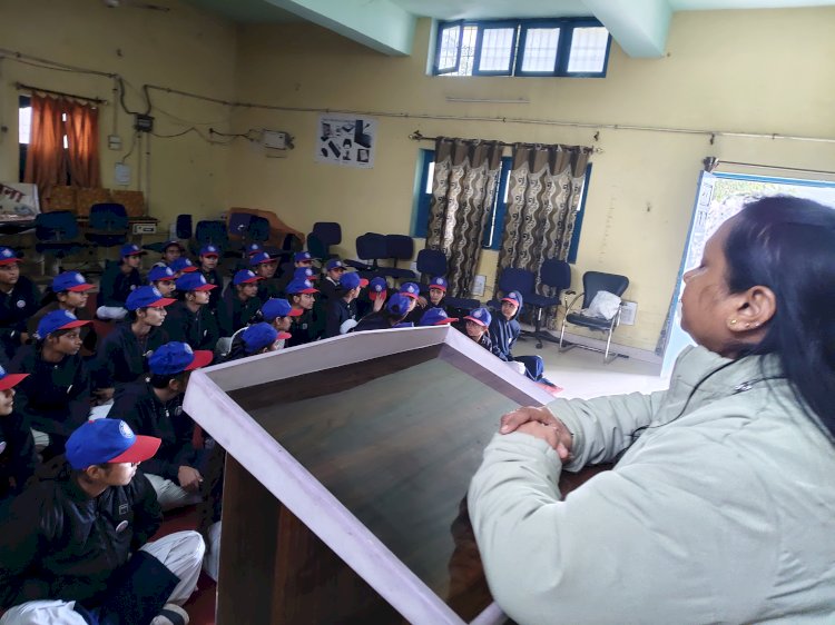 सात दिवसीय एन एस एस कैम्प मे मुख्य अतिथि के रूप मे जिला समन्वयक एफ एल एन राजेश वशिष्ठ ने शिरकत  की 