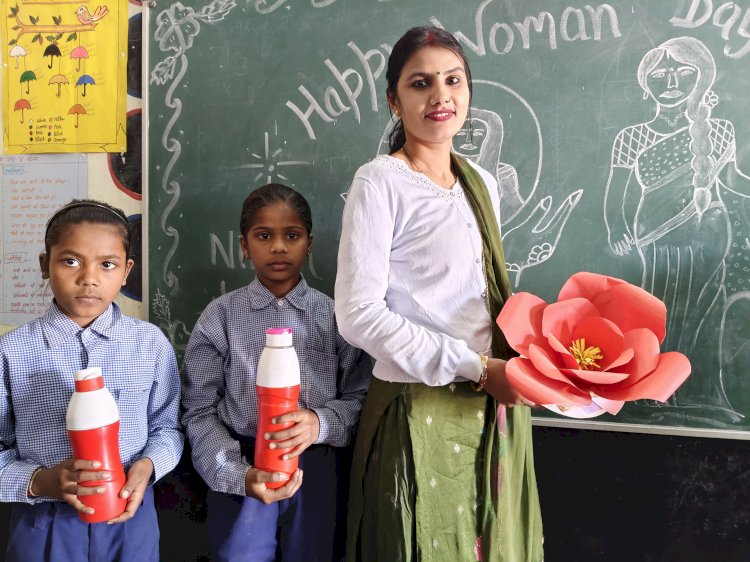 निपुण अभियान के तहत मनाया विश्व महिला दिवस 