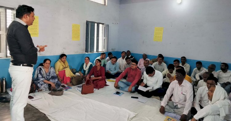 खंड जुलाना ओर खंड जींद के एफएलएन कैंपों का किया औचक निरीक्षण 